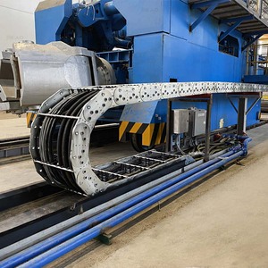 Portador de arrastre de cable de acero resistente a la corrosión de alta carga Protector de carcasa rígida de acero inoxidable completamente cerrado para cadena de arrastre para acero - Product Image 6