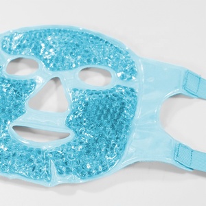 Masque oculaire en gel à billes, marque privée, thérapie chaude et froide, réutilisable, rafraîchissant et chauffant, masque de sommeil pour peaux sensibles, avec logo personnalisé, masque facial ODM - Product Image 4