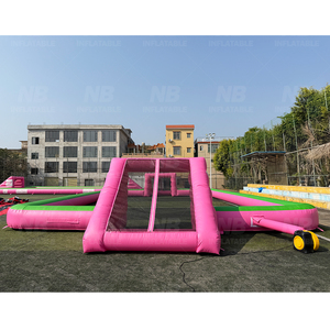 Commercial Portable Outdoor Sports <b>Games</b> <b>Inflatable</b> Football Pitch Arena Playground Soap Soccer Field <b>Inflatable</b> Football Field - Product Image 6