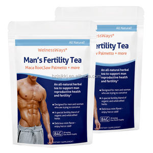 Welnessways Thé de fertilité d'homme à base de plantes puissant et sain Augmenter la qualité Booster d'<span class=keywords><strong>ovulation</strong></span> Booster de fertilité Thé de préconception - Product Image 2