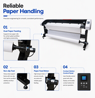 Machine à dessiner des patrons à grande vitesse WECARE EPSON pour l'industrie du vêtement, imprimante à jet d'encre pour vêtements