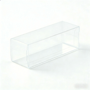 Boîte d'emballage rectangulaire en PVC transparent recyclable sur mesure, impression dorée, qualité alimentaire, pour cadeaux, artisanat, gâteaux, <span class=keywords><strong>poudre</strong></span> <span class=keywords><strong>libre</strong></span> - Product Image 6