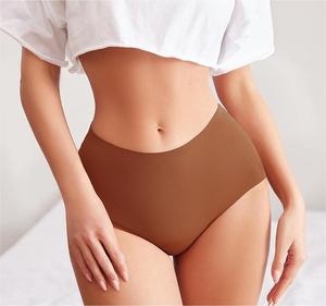 Culottes menstruelles OEM personnalisées sans coutures, anti-fuites, en coton biologique, pour flux abondant, absorbantes et anti-fuites latérales - Product Image 2