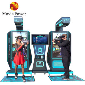 Movie Power Vr Shooting Simulator Machines Arcade 2 Players Vr Game Machine 9D Vr Simulator Machine