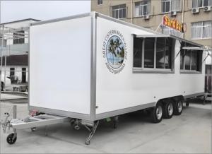 Remorque de cuisine complète de 5 m avec générateur intégré et hotte d'extraction, cantine mobile autonome pour réceptions de mariage en extérieur - Product Image 4