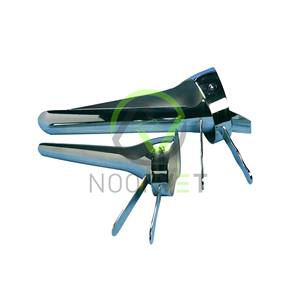 Instrumentos veterinarios de espéculo vaginal tipo pico de pato de Metal reutilizable de 27 cm para equipos de diagnóstico bovino equino caballos vacas - Product Image 1