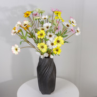 Fleurs artificielles en soie pastel, petites marguerites Cosmos, tiges pliables, fausses fleurs sauvages pour arrangements de table d'événements bohèmes – Approvisionnement direct usine