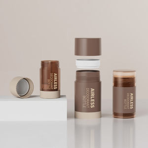 Pcr/AS/PP rỗng <span class=keywords><strong>Twist</strong></span> Lip Balm ống không có không khí Gel khử mùi <span class=keywords><strong>container</strong></span> Kem tay ống Màn hình in ấn vít cap nhựa mỹ phẩm - Product Image 2