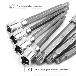 Llave rápida de cabeza de lote de 12 puntos con diseño de flor de ciruelo <span class=keywords><strong>Destornillador</strong></span> de boca en forma de <span class=keywords><strong>estrella</strong></span> para reparación de automóviles Herramientas especiales - Product Image 5