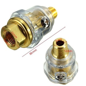 Injecteur d'huile à prix d'usine, raccord fileté mâle NPT de 1/4 pouce, mini-huileur, accessoire d'outil pneumatique en fer - Product Image 1