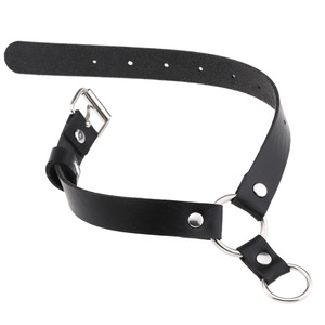 Nuova collana con colletto pendente in pelle sintetica personalizzata punk O <span class=keywords><strong>girocollo</strong></span> con cinturino per clavicola da donna - Product Image 4