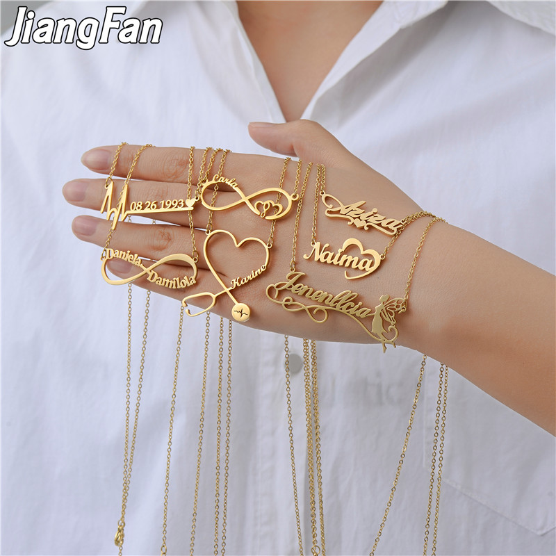Diy Pendant Personalized Name Necklace 