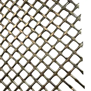 Ali baba trade assurance Various colors metal wire mesh grid wall decor wall hanging