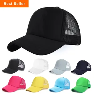 Custom printing puff print 3D logo OTTO Black OEM Sport blank Sport Golf Mens Dad foam mesh trucker hats caps Cap Hat for men