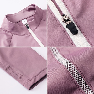 Femmes Training Hogwear Chemises pour femmes Manches longues Quarter Zip Pullover Tennis T-<span class=keywords><strong>Shirt</strong></span> Lightweight Running Hiking Tops - Product Image 2