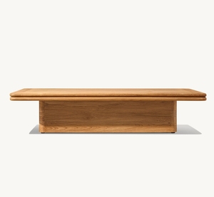 <span class=keywords><strong>BONDI</strong></span>, juego de muebles de exterior de madera maciza de alta calidad, muebles de jardín de Patio de teca, mesa de lujo, mesa de centro Rectangular moderna - Product Image 1