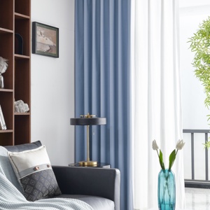 110 \ "pouces 280cm de large Durable résistant à l'eau occultant couverture complète 100% Polyester fenêtre rideau tissu filles doublure de mariage - Product Image 2