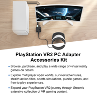Adaptateur pour PS VR2 avec câble USB compatible avec le convertisseur et le PC