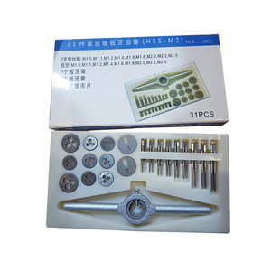 31 Cái HSS Chính Xác Kích Thước Nhỏ Chủ Đề Tap Và Die Set M1.0 M1.1 M1.2 M1.4 M1.6 M1.8 M2.0 M2.2 M2.5 Với Chủ Cờ Lê Kit - Product Image 3
