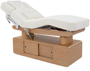 Equipo Eléctrico para Tratamientos de Spa, Cama de Belleza Completamente Calefactada, Respaldo y Reposapiés Ajustables, Mesa de Masaje Facial con 4 Motores - Product Image 6