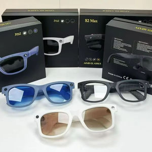 Lunettes intelligentes S2 Max avec batterie de 290 mAh, prennent en charge les conversations multilingues en temps réel avec stabilisation de la caméra 8 mégapixels - Product Image 1