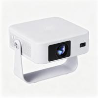 Projecteur intelligent mini A53 WiFi BT Android 4K Full HD, projecteur de cinéma maison, projecteur de films en plein air, cadeau, projecteur vidéo