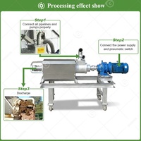 Traitement du fumier de volaille Poulet Porc Séparateur de boues de déchets solides et liquides Déshydrater la machine de déshydratation