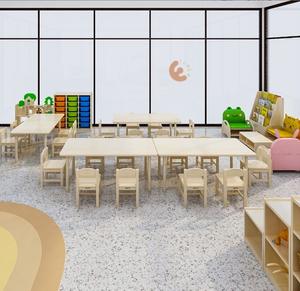 Eibele Montessori in legno scuola materna scuola materna letto bambini ragazze sedia Classoom armadi mobili per bambini <span class=keywords><strong>set</strong></span> di mobili per bambini - Product Image 3