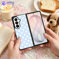 Coque de téléphone en TPU 2D vierge imprimable par sublimation pour Galaxy Z Fold 3/4/5/6/7, coque de téléphone personnalisée par sublimation pour Z Flip/4/5/7/8