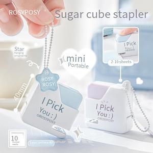 Mini agrafeuse de mode, agrafeuse de bureau, petite agrafeuse mignonne et compacte, format voyage, pour étudiants et bureau - Product Image 2