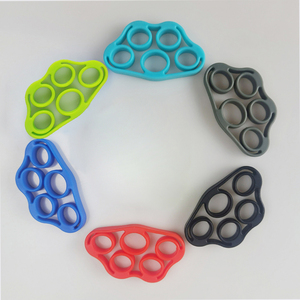 Kangsong KSB-008D Ensemble de 3 poignées en caoutchouc de silicone 3kg/4kg/5kg, bande de résistance pour exercices de renforcement des doigts et entraînement - Product Image 1