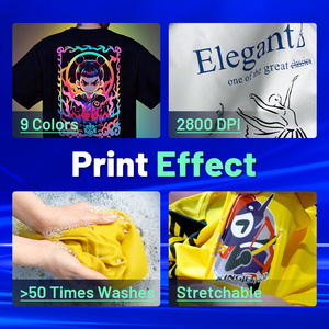 Mới cho A1 dtf máy in 60cm 24 inch CuộN i3200 xp600 đầu in bột Shaker 1 năm bảo hành USA văn phòng chứng nhận CE FCC - Product Image 4