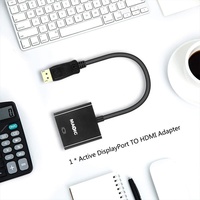 Promosyon 15cm 1080P HDMI Adaptörü DP - HDMI HD Adaptör Erkek - Dişi Altın Kaplama Kablo DP - HDMI Dönüştürücü