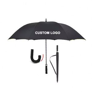 Custom Logo 30Inch 8K Golf Extra Large Size Windproof <b>Umbrella</b> <b>Automatic</b> Open - Product Image 6