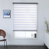 Rideaux occultants à bords blancs de style moderne toutes saisons, marque LL, source de vente en gros directe spécialisée pour le commerce extérieur, fabricant