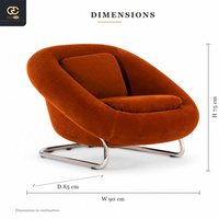 Canapé-lit en tissu de luxe moderne italien pour villa, un fauteuil inclinable confortable et moelleux pour le salon