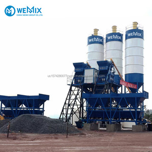 HZS50 Centrale à béton Matériel de construction Chine Centrale à béton stationnaire prête à l'emploi Prix de la ligne de production - Product Image 1