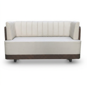 Silla de Comedor de Diseño Moderno con Paneles de Madera Tapizados de Lujo, Personalizable, para Restaurante, Cafetería, Hotel y Espacios Comerciales - Product Image 1