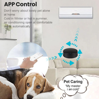 Télécommande infrarouge universelle Tuya WIFI IR avec interrupteur, compatible avec Alexa et Google Home