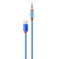USB Typ C bis 3,5mm TRS Audio AUX-Buchsen adapter USB C-Stecker auf 3,5mm 4-poliger Kopfhörer Auto lautsprecher Stereo-Audio kabel