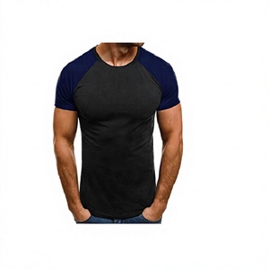 <b>Men's</b> Half Sleeve Sporty Quick Dry Breathable T-Shirt Black Olive Green Solid Slim Fit O-Neck Casual Jersey Knitted Cotton Top - Product Image 2
