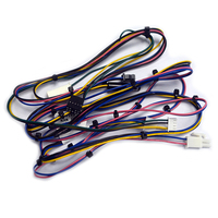 Arnés de Cableado Personalizado para Máquinas de Juegos Arcade con Cables Multicolor y Conectores Molex para Gabinetes que Funcionan con Monedas