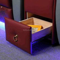 Hochwertiges Möbelsofa-Set für Wohnzimmer mit Leistungsfunktionen Sofa-Stuhl elektrischer Lieger mit Hebe-Schrank