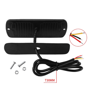 Luz LED de Emergencia Intermitente para Parrilla, Lámpara de Baliza Lateral de 12V y 24V para Remolques, Advertencia Estroboscópica para Coches y Camiones, Nuevo - Product Image 5