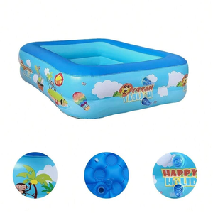 Piscine gonflable à motif plage, nouveau modèle, design multicouche anti-fuite, en PVC, à prix avantageux - Product Image 4