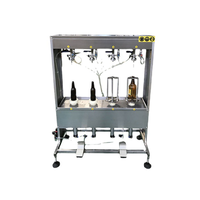 Remplissage de bouteilles sous pression semi-automatique, ml, 4 têtes, pour remplissage de bière