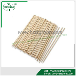 OEM Custom Logo Lucky Bamboo Skewers Long <strong>Disposable</strong> <strong>BBQ</strong> Sticks Eco-Friendly High Quality for Party Camping Fruit Food Packaging - Product Image 2