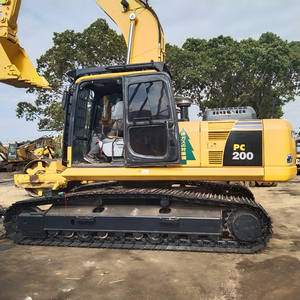 Precio barato usado original Komatsu usado en el PC200-8 excavadoras sobre orugas maquinaria pesada con alta calidad - Product Image 1
