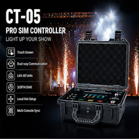 Contrôleur Pyro Sim CT-05, équipement de scène professionnel, écran tactile, DMX512, console de machine à feux d'artifice froids, Spark Fabrica