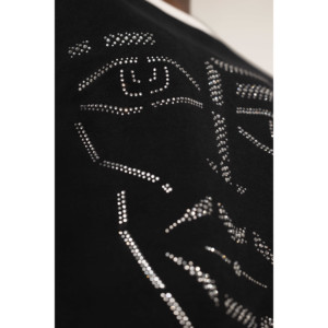 Felpa Unisex Decorata con Cristalli - Product Image 1